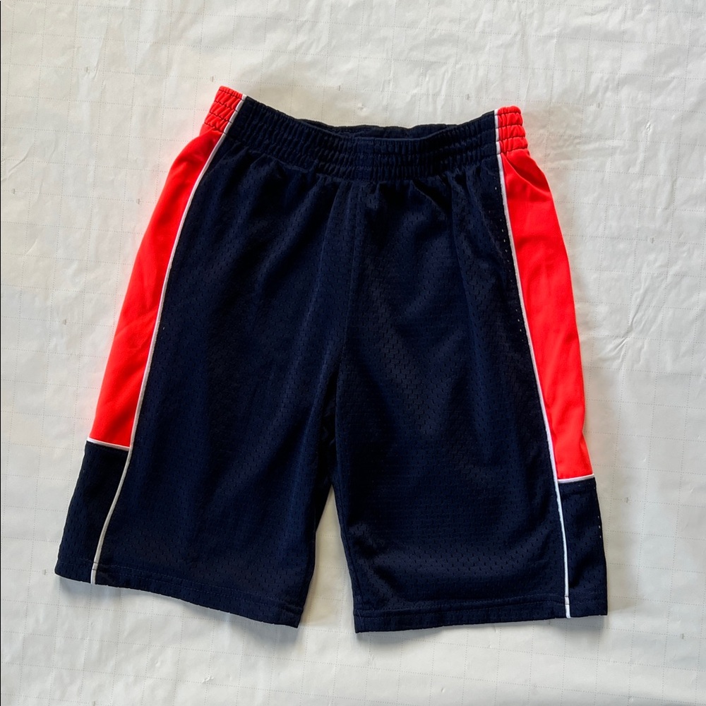 Okie Dokie Kids Navy Blue and Orange Shorts -Size XL (7)